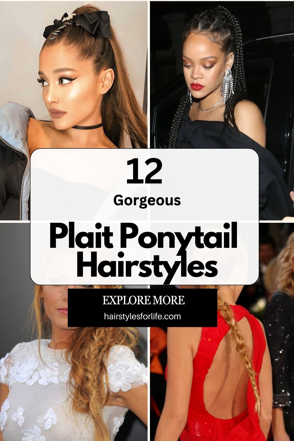 Plait Ponytail Hairstyles