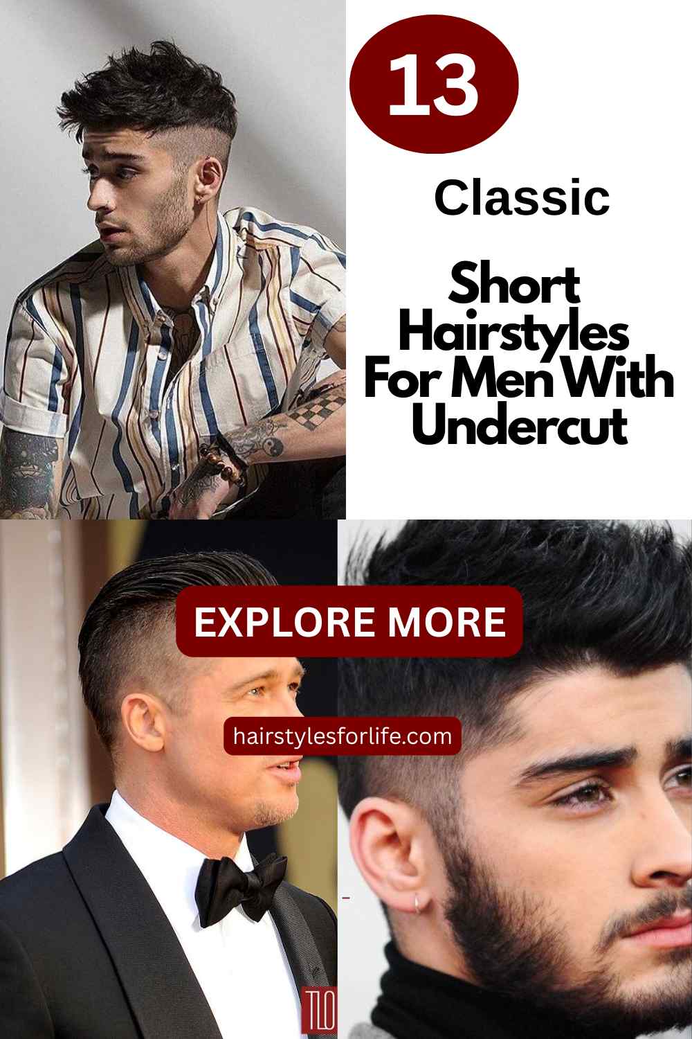 Short Hairstyles For Men With Undercut