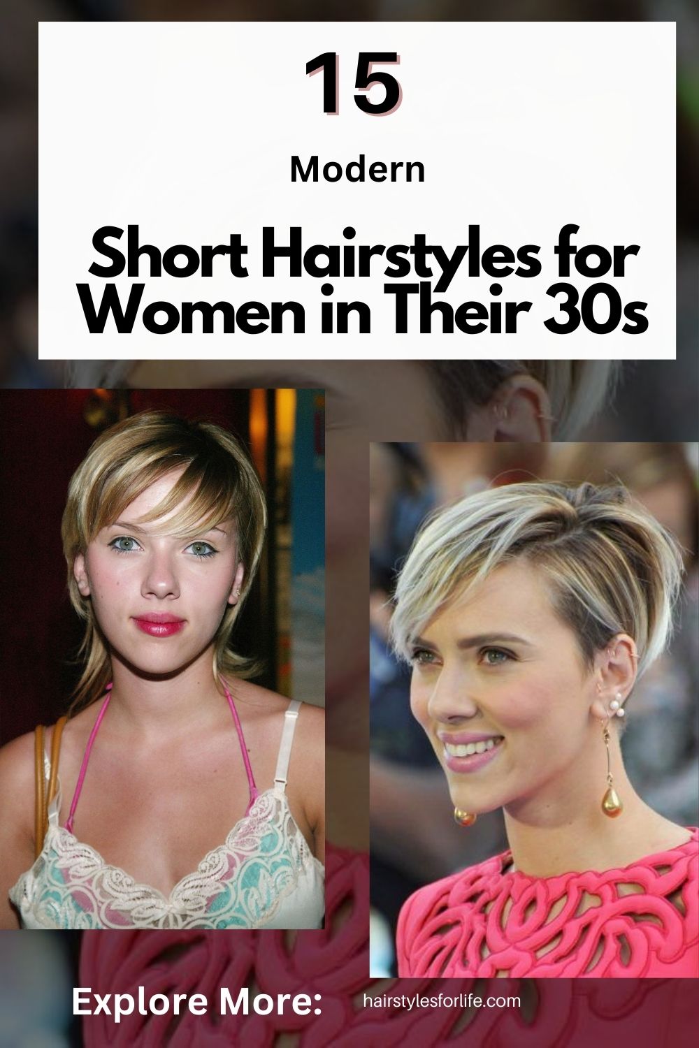 Short Hairstyles for Women in Their 30s