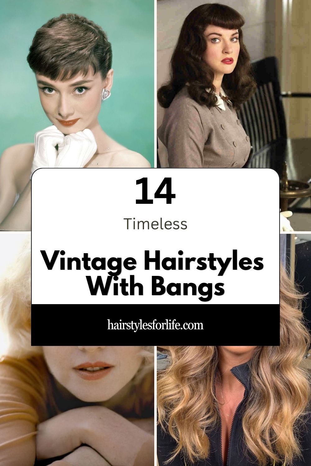 Vintage Hairstyles With Bangs