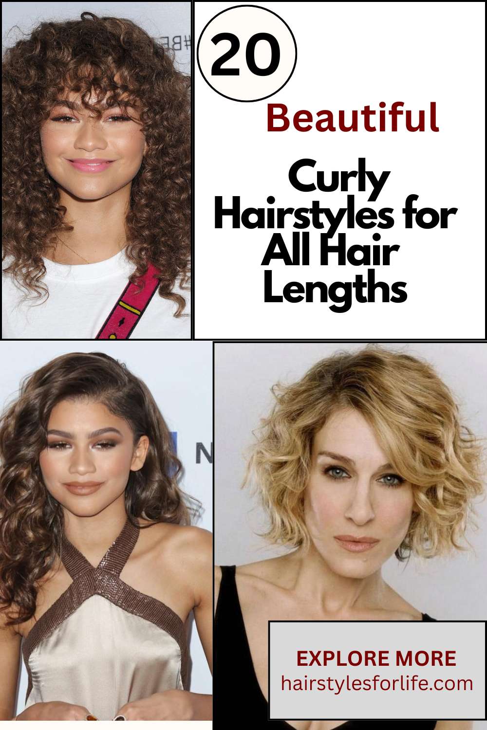 Curly Hairstyles for All Hair Lengths