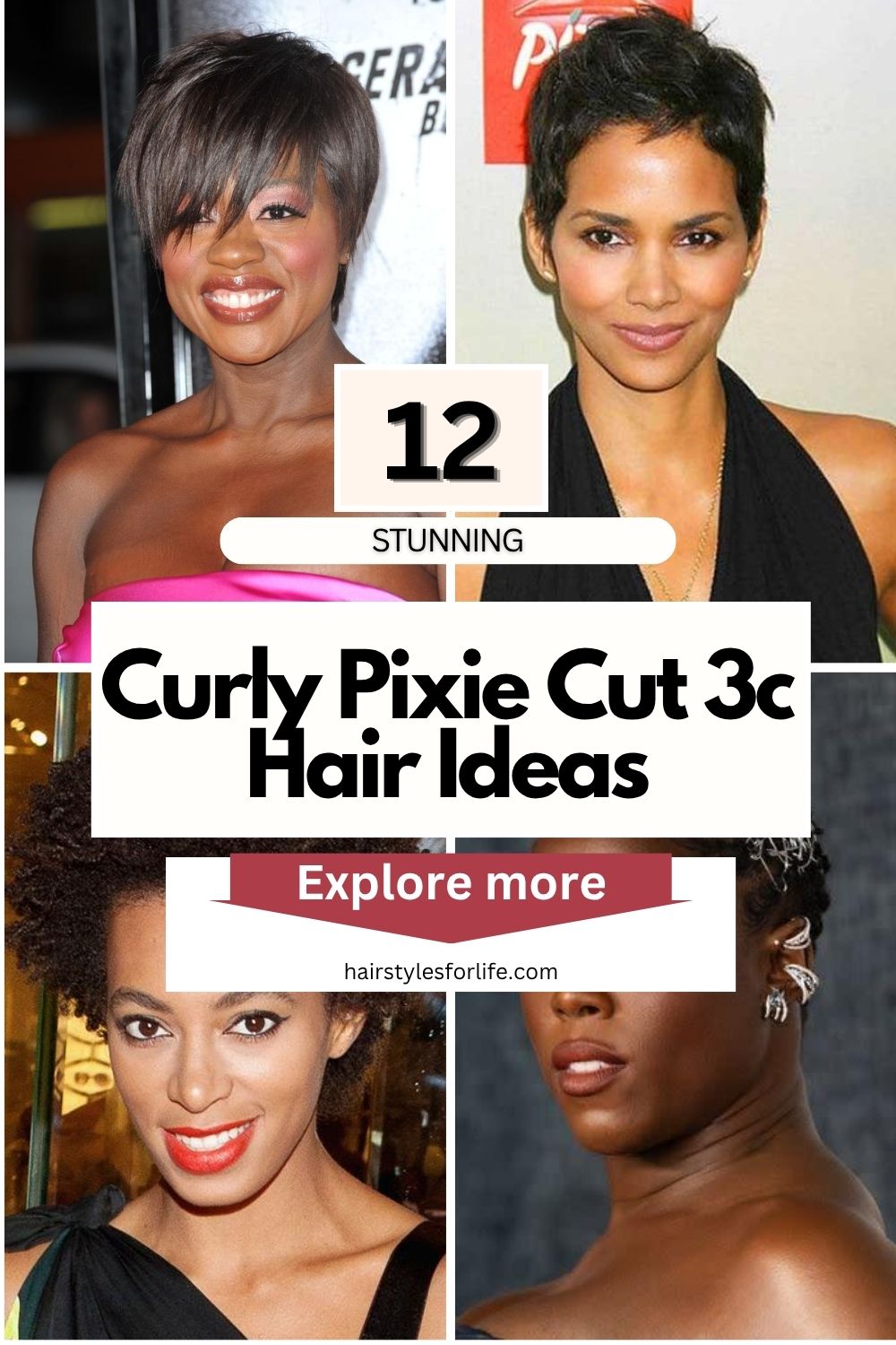 Curly Pixie Cut 3c Hair Ideas
