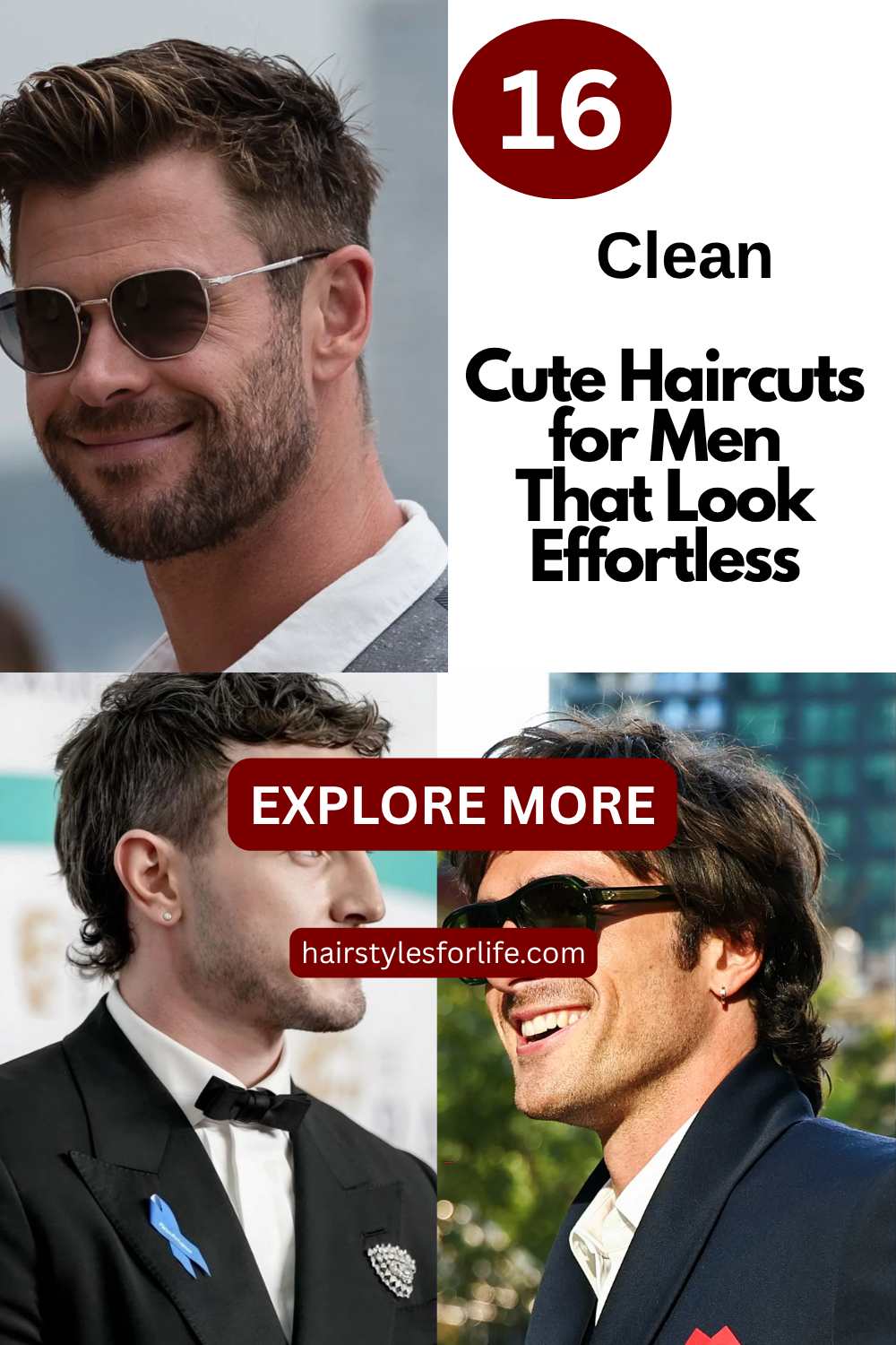 Cute Haircuts for Men That Look Effortless