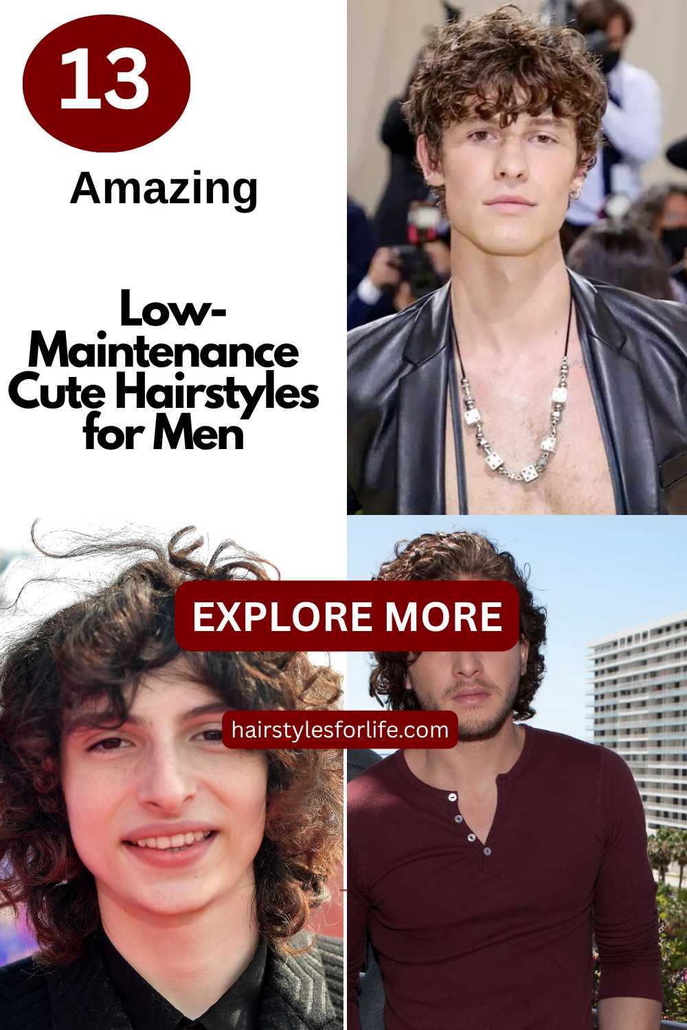 Low-Maintenance Cute Hairstyles for Men