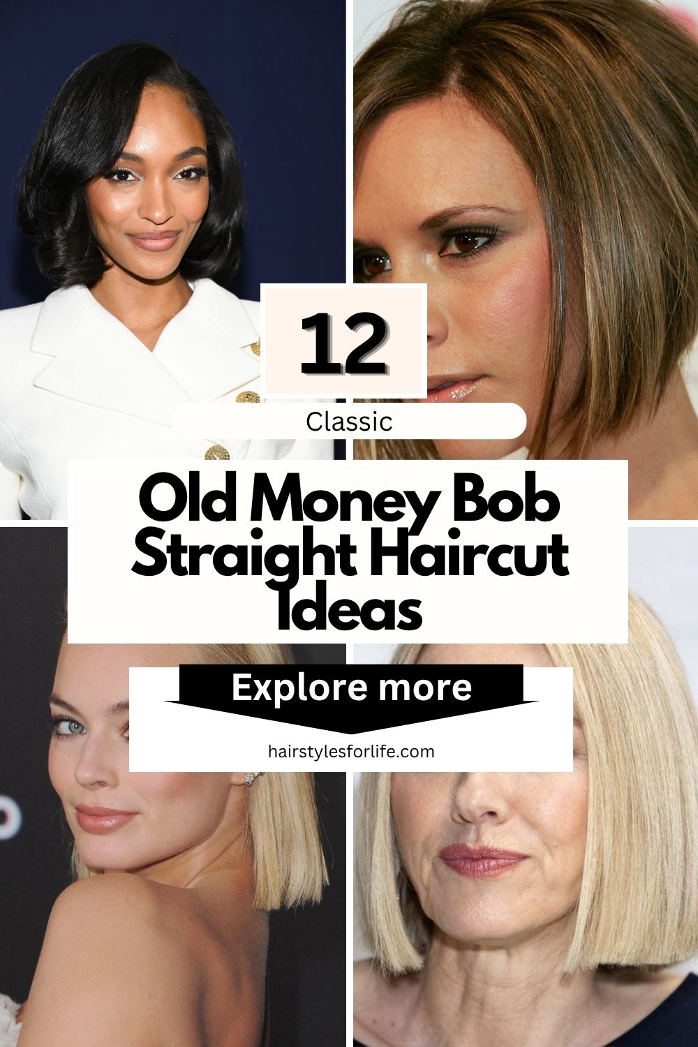 Old Money Bob Straight Haircut Ideas
